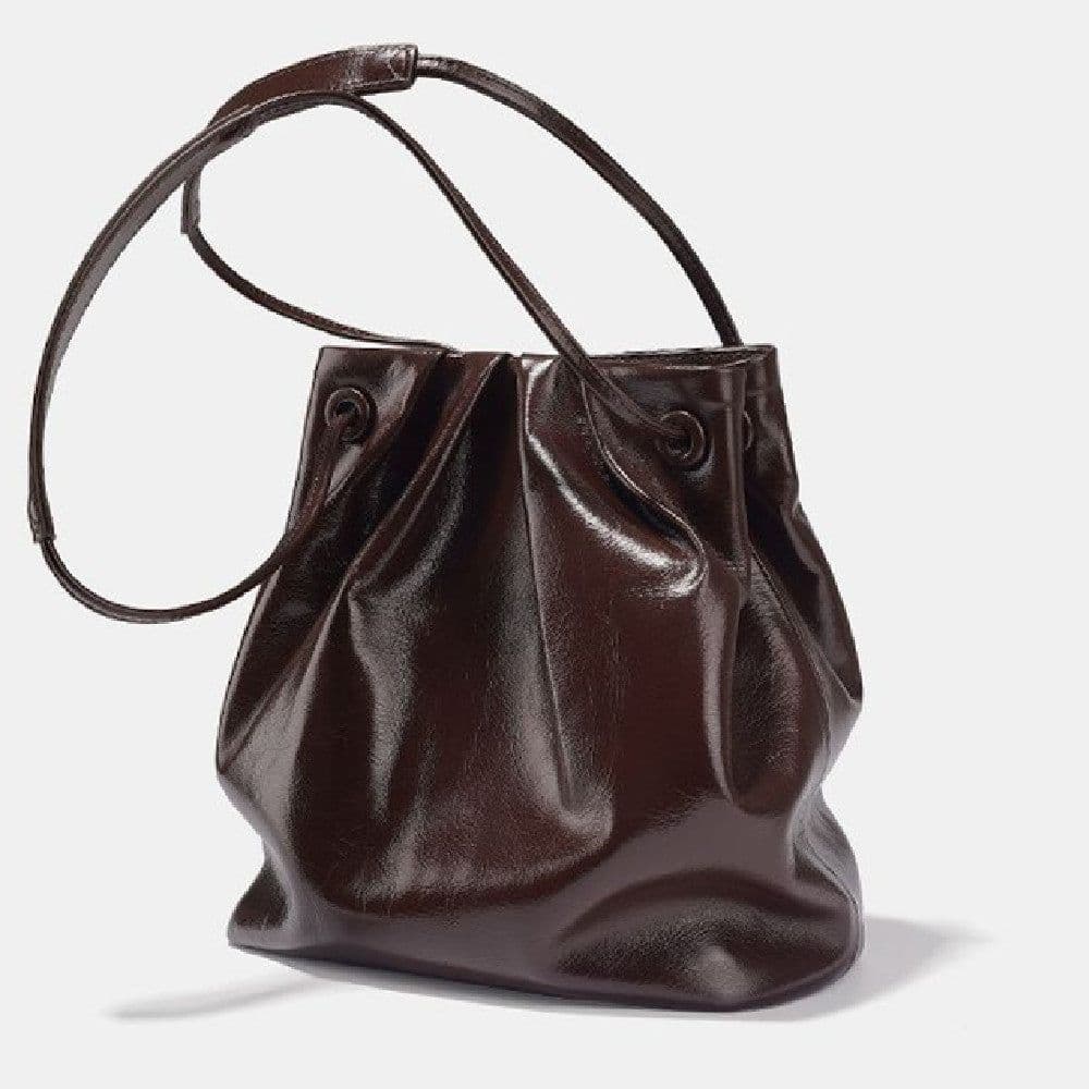 image-New Drawstring Bucket Bag Women's Shoulder Crossbody