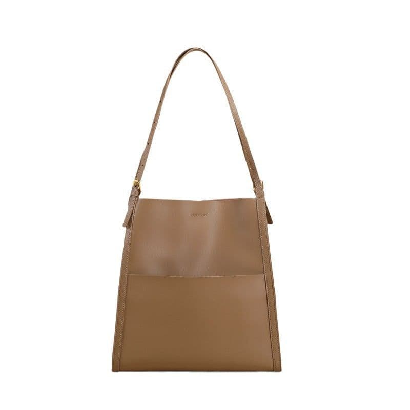 image-Genuine Leather Women's Bag Large Capacity Niche Commuter