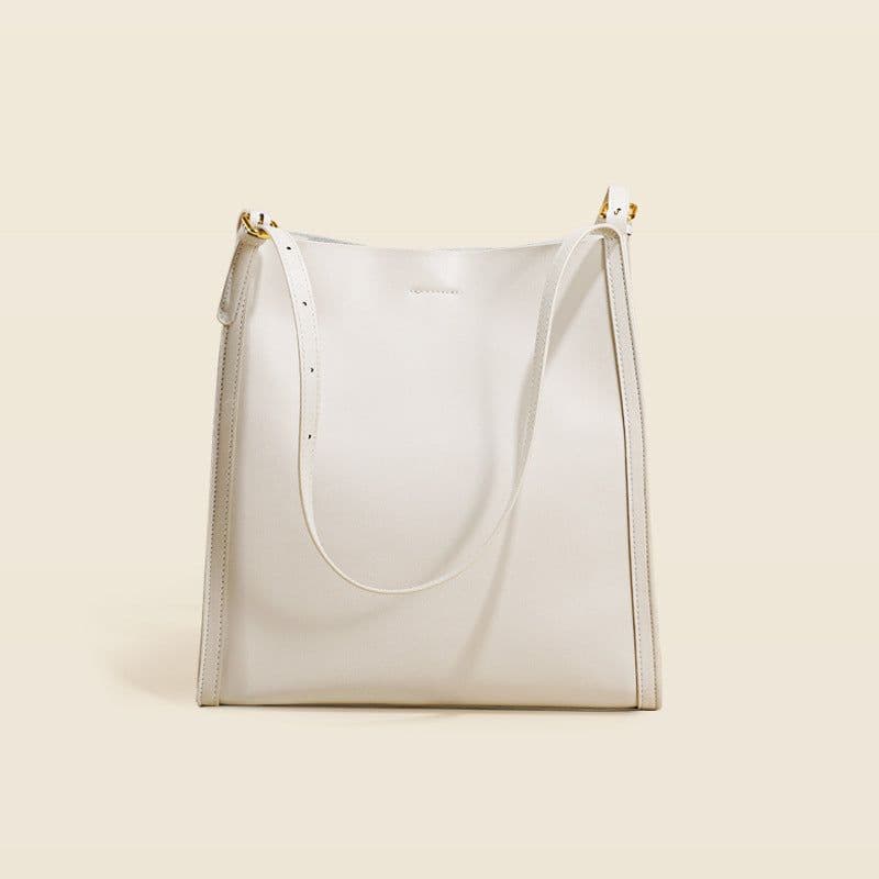 image-Genuine Leather Women's Bag Large Capacity Niche Commuter