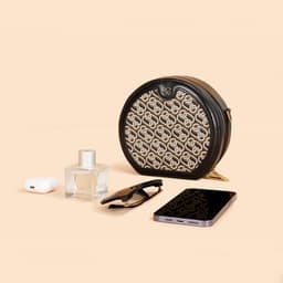 image-Presbyopic Korean Style Round Girls High Sense Niche Phone Crossbody Bag