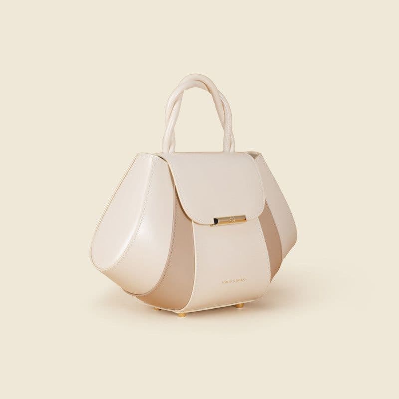 image-Crossbody Shell Bag Exquisite Contrast Color Women's Fashion All-matching