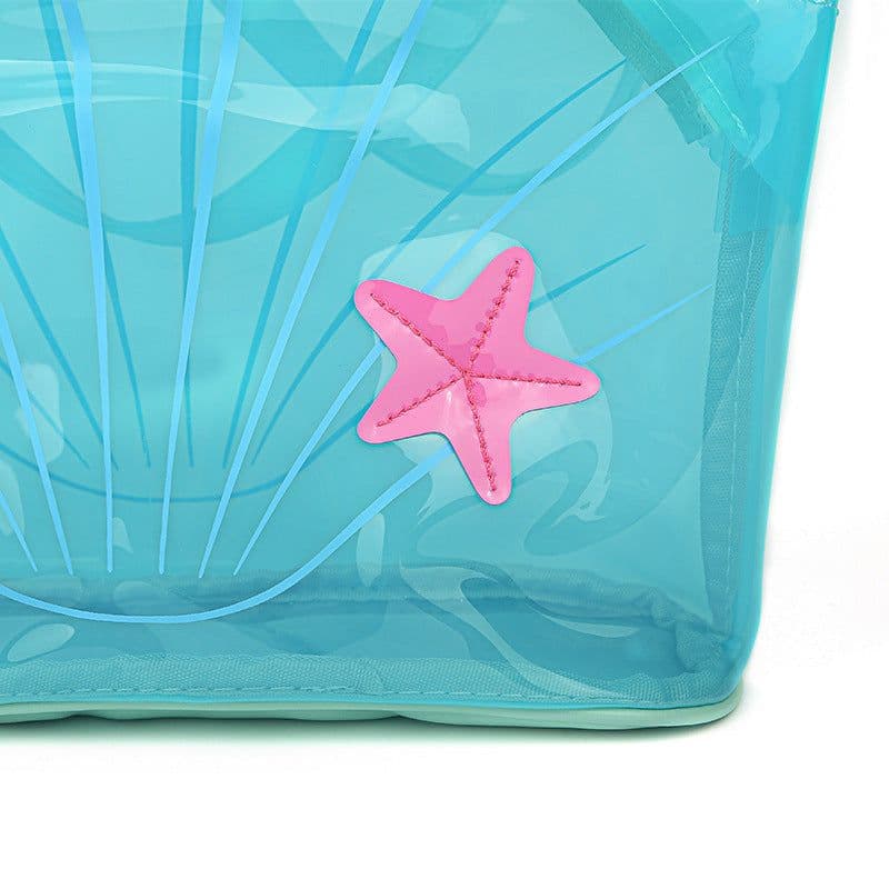 image-Summer Transparent Pvc Shell Shoulder Handbag
