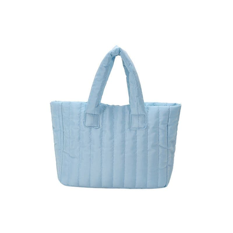 image-Women's Large-capacity Soft Striped Portable And Fashion Handbag