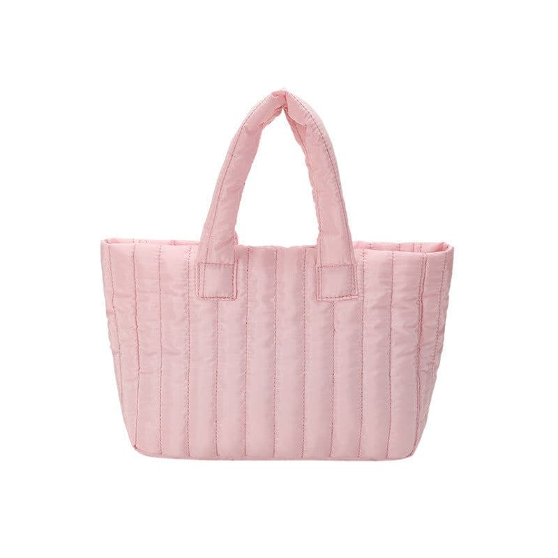 image-Women's Large-capacity Soft Striped Portable And Fashion Handbag