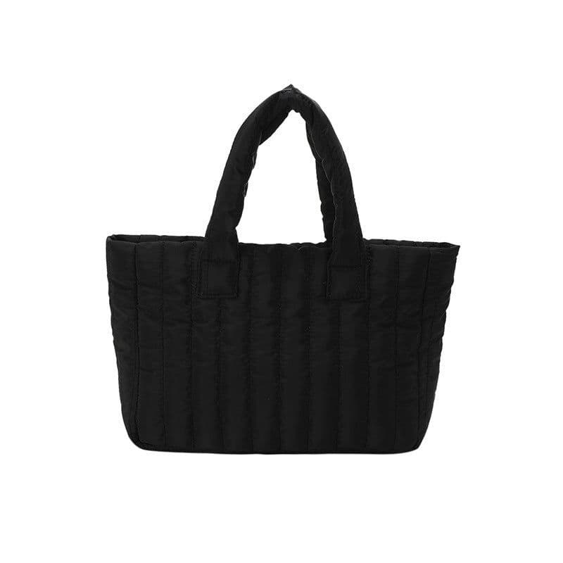 image-Women's Large-capacity Soft Striped Portable And Fashion Handbag