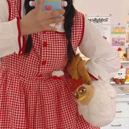 image-Cartoon Chicken Bag Cute Handbag Doll Crossbody Bags
