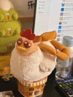 image-Cartoon Chicken Bag Cute Handbag Doll Crossbody Bags