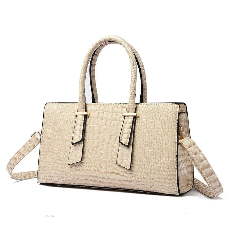 image-Women's Fashion Retro Crocodile Pattern All-match Shoulder Messenger Bag