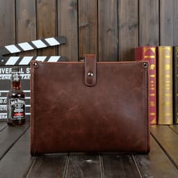 image-Men's Shoulder Messenger Bag Korean Style Casual Horizontal Retro