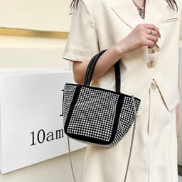 image-Ladies New Large Capacity Handbag Fashion All-match Shoulder Bag