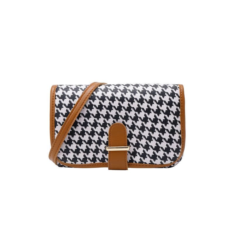 image-Women's Fashion Plaid Shoulder Messenger Bag