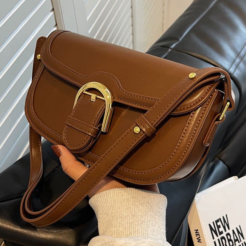 image-Fashionable Autumn And Winter Shoulder Messenger Bag
