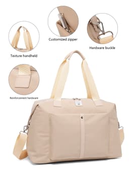 image-Large Capacity Mummy Bag Travel Diaper Pending Delivery Storage