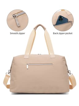 image-Large Capacity Mummy Bag Travel Diaper Pending Delivery Storage