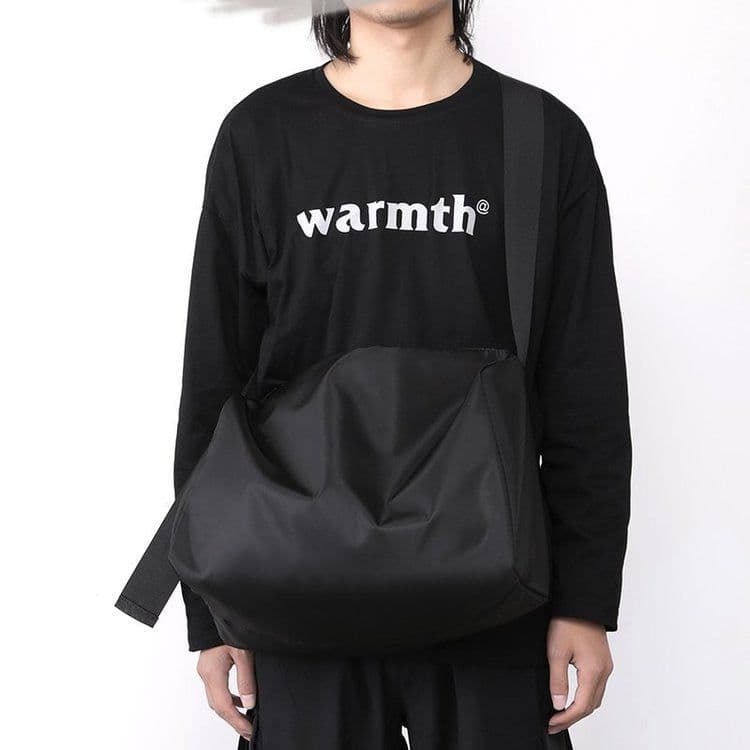 image-Japanese Casual Men's Work Suit Crossbody Bag