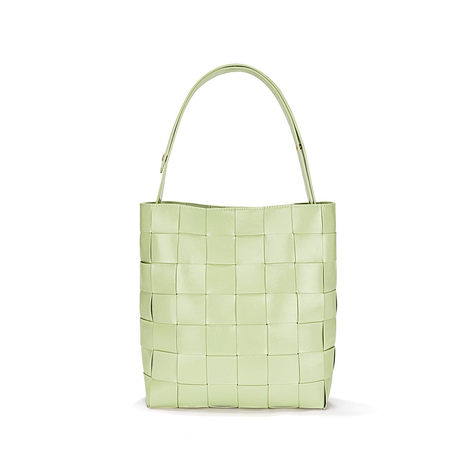 image-Women's Fashion New Woven Bucket Bag