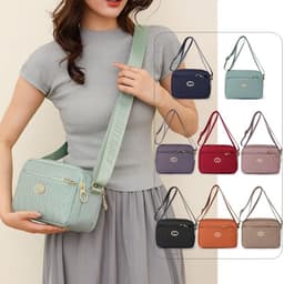 image-Casual Women Cross Body Small Messenger Bag Handbag Shoulder Over Bags Fashion Women's Lightweight Underarm Brand Luxury Bag