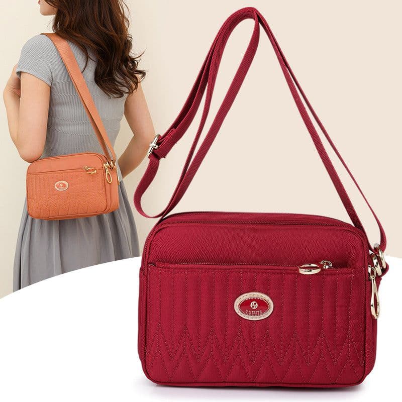 image-Casual Women Cross Body Small Messenger Bag Handbag Shoulder Over Bags Fashion Women's Lightweight Underarm Brand Luxury Bag