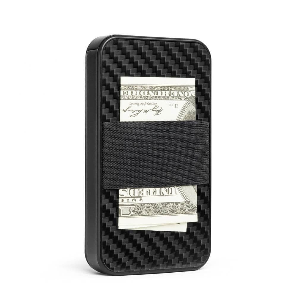 image-Portable Business Carbon Fiber Card Box