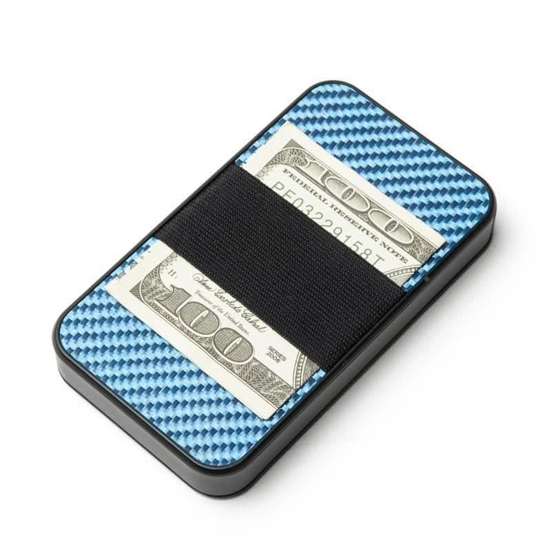 image-Portable Business Carbon Fiber Card Box