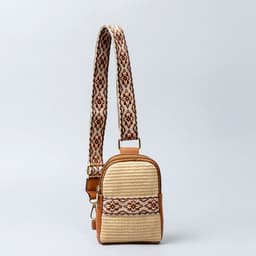 image-Hand-woven Crossbody Bag Straw Women