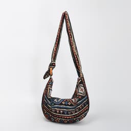 image-Ethnic Wandering Women's Canvas Shoulder Bag