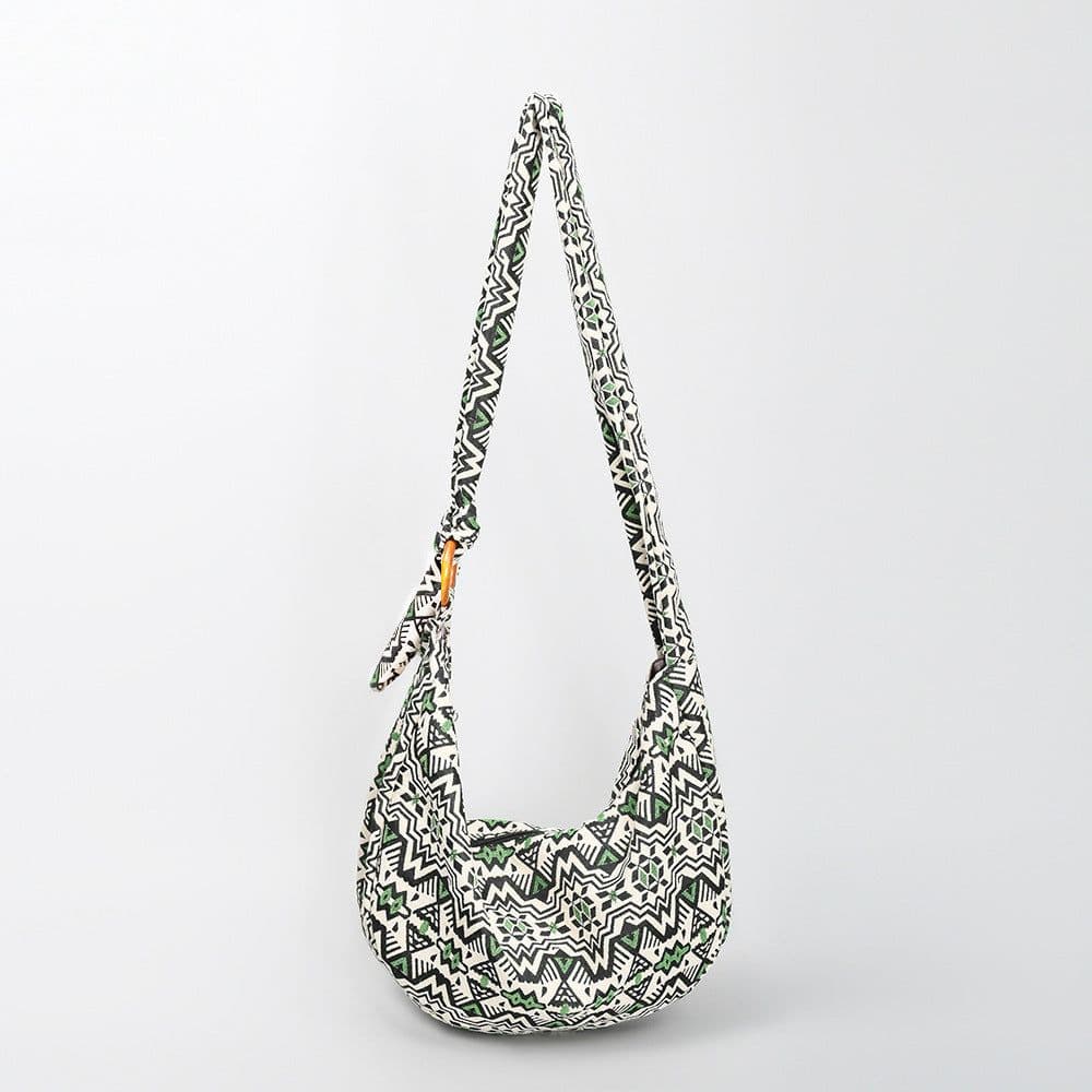 image-Ethnic Wandering Women's Canvas Shoulder Bag