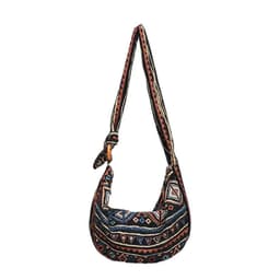 image-Ethnic Wandering Women's Canvas Shoulder Bag