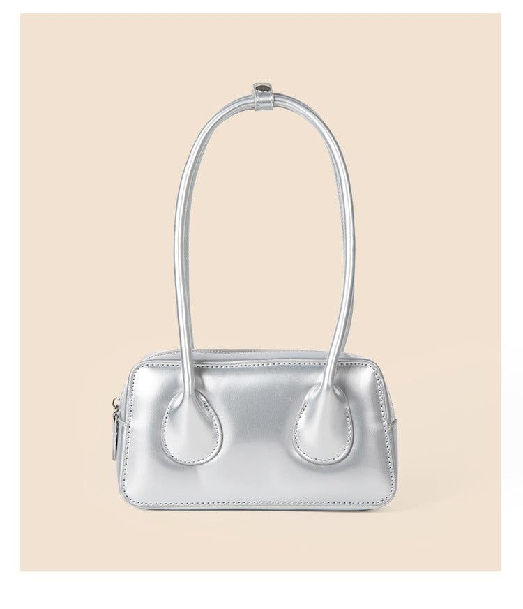 image-Fashion Handbag Shaping Glossy PU