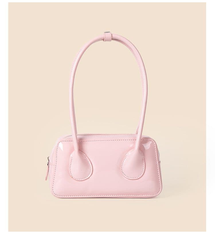 image-Fashion Handbag Shaping Glossy PU