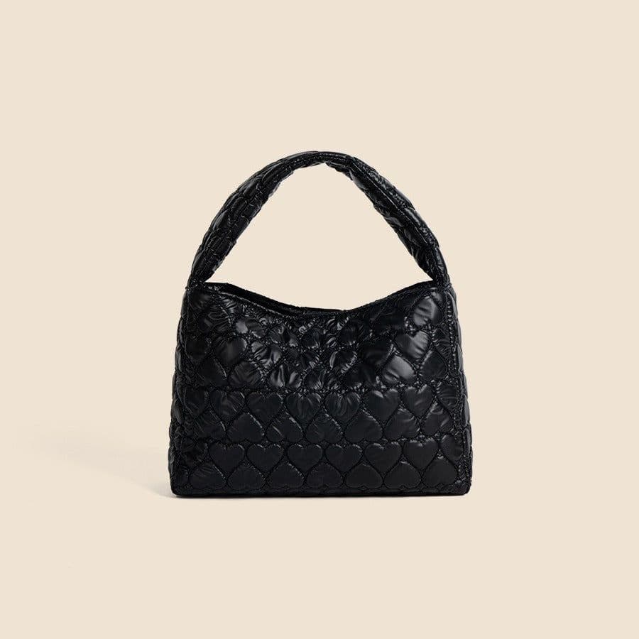 image-Tote Large-capacity Handbag Love Plaid Fashion