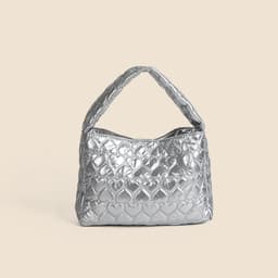 image-Tote Large-capacity Handbag Love Plaid Fashion