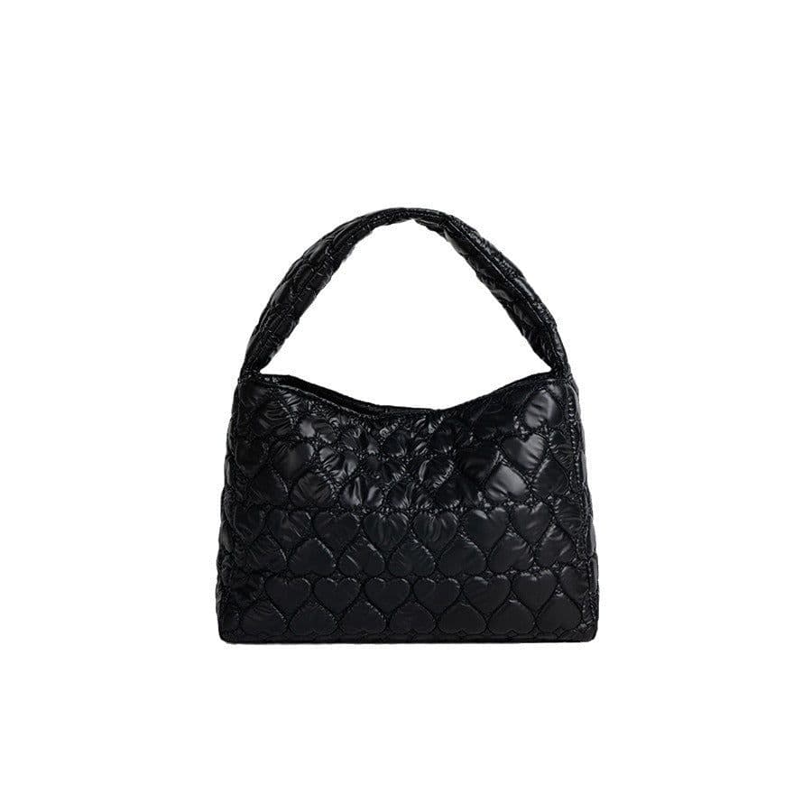 image-Tote Large-capacity Handbag Love Plaid Fashion
