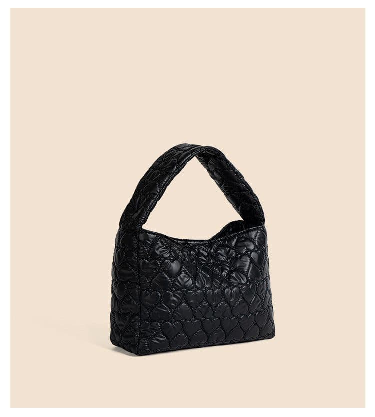 image-Tote Large-capacity Handbag Love Plaid Fashion