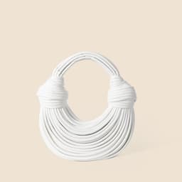 image-Glossy Woven Noodles Fashion Handbag