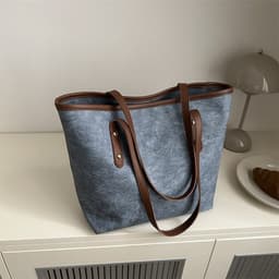image-Women's High-grade Large-capacity Retro Tote Bag