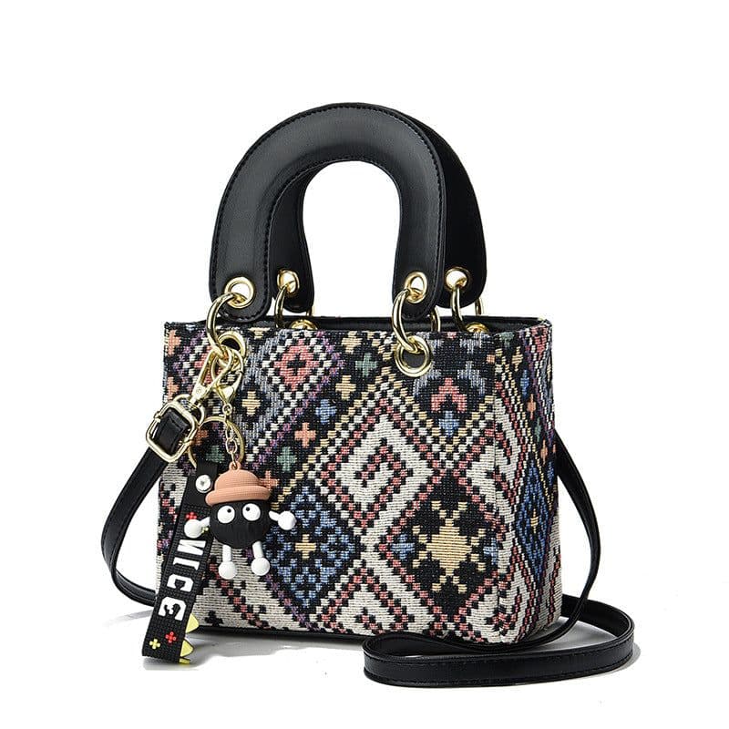 image-Women's Canvas Fashion Special-interest Crossbody Bag