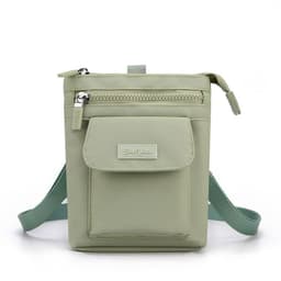 image-Women's Crossbody Leisure Phone Bag Shoulder Nylon Cloth Bag