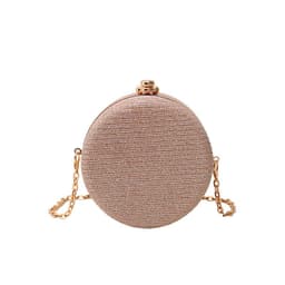 image-Women's Fashion Rhinestone-encrusted Chain Shoulder Messenger Bag