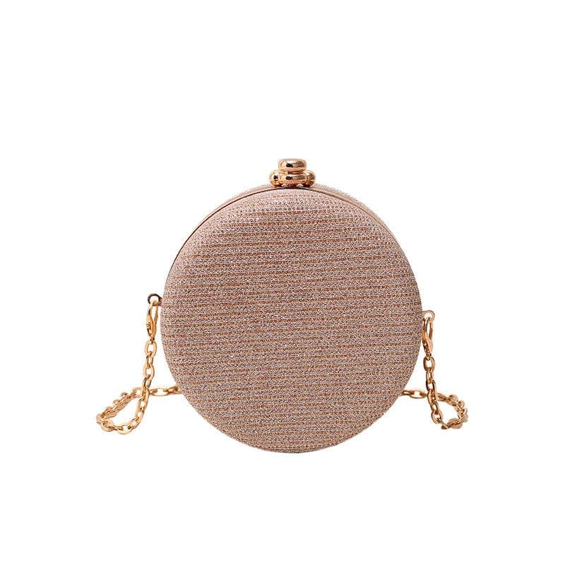 image-Women's Fashion Rhinestone-encrusted Chain Shoulder Messenger Bag