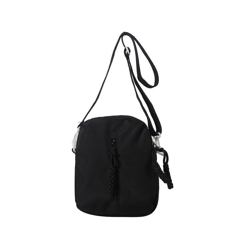 image-Women's Casual Nylon Canvas Crossbody Bag