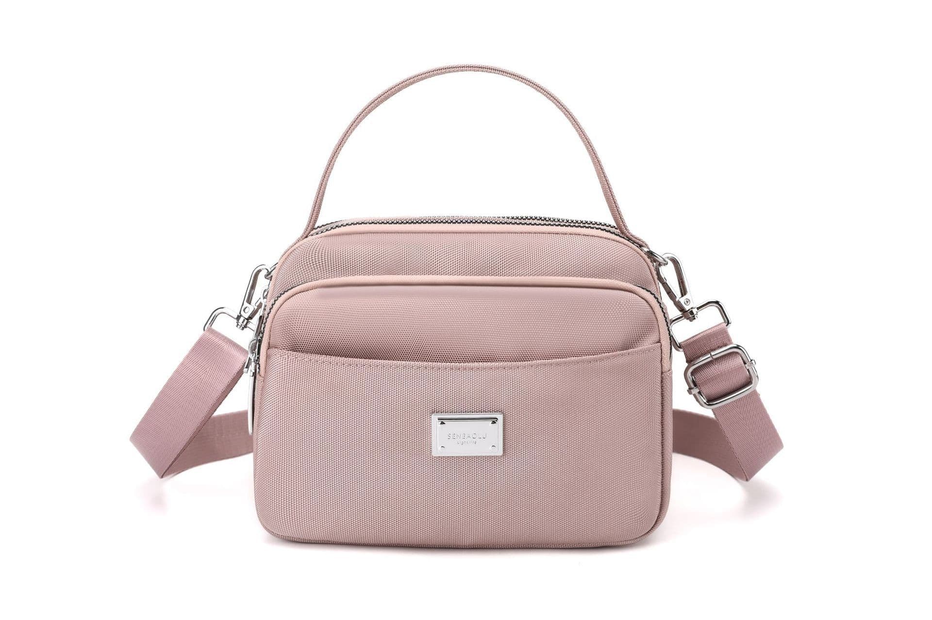 image-Women's Handbag Nylon Cloth Shoulder Messenger Bag