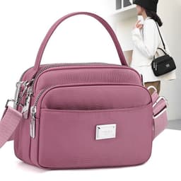 image-Women's Handbag Nylon Cloth Shoulder Messenger Bag