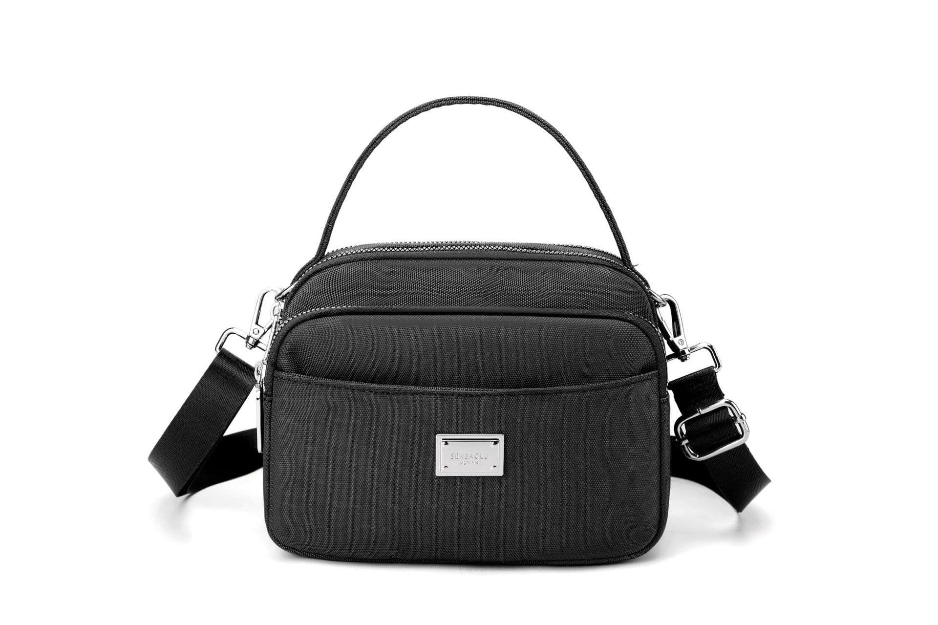 image-Women's Handbag Nylon Cloth Shoulder Messenger Bag