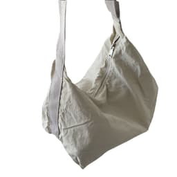 image-One-shoulder Nylon Large-capacity Bucket Bag Vintage