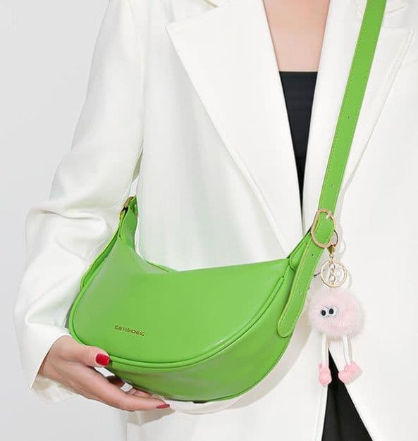 image-Soft Leather Women's Cross-body Bag Design
