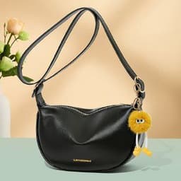 image-Soft Leather Women's Cross-body Bag Design