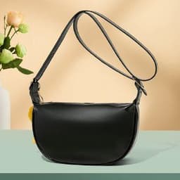 image-Soft Leather Women's Cross-body Bag Design