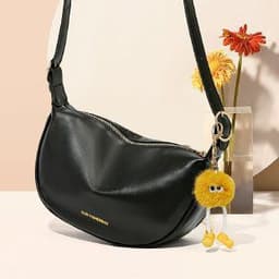image-Soft Leather Women's Cross-body Bag Design