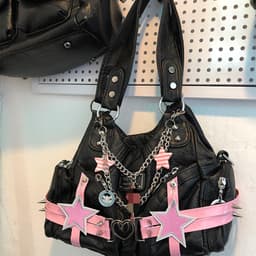image-Special-interest Design Belt Star Girl Hot Girl Shoulder Bag